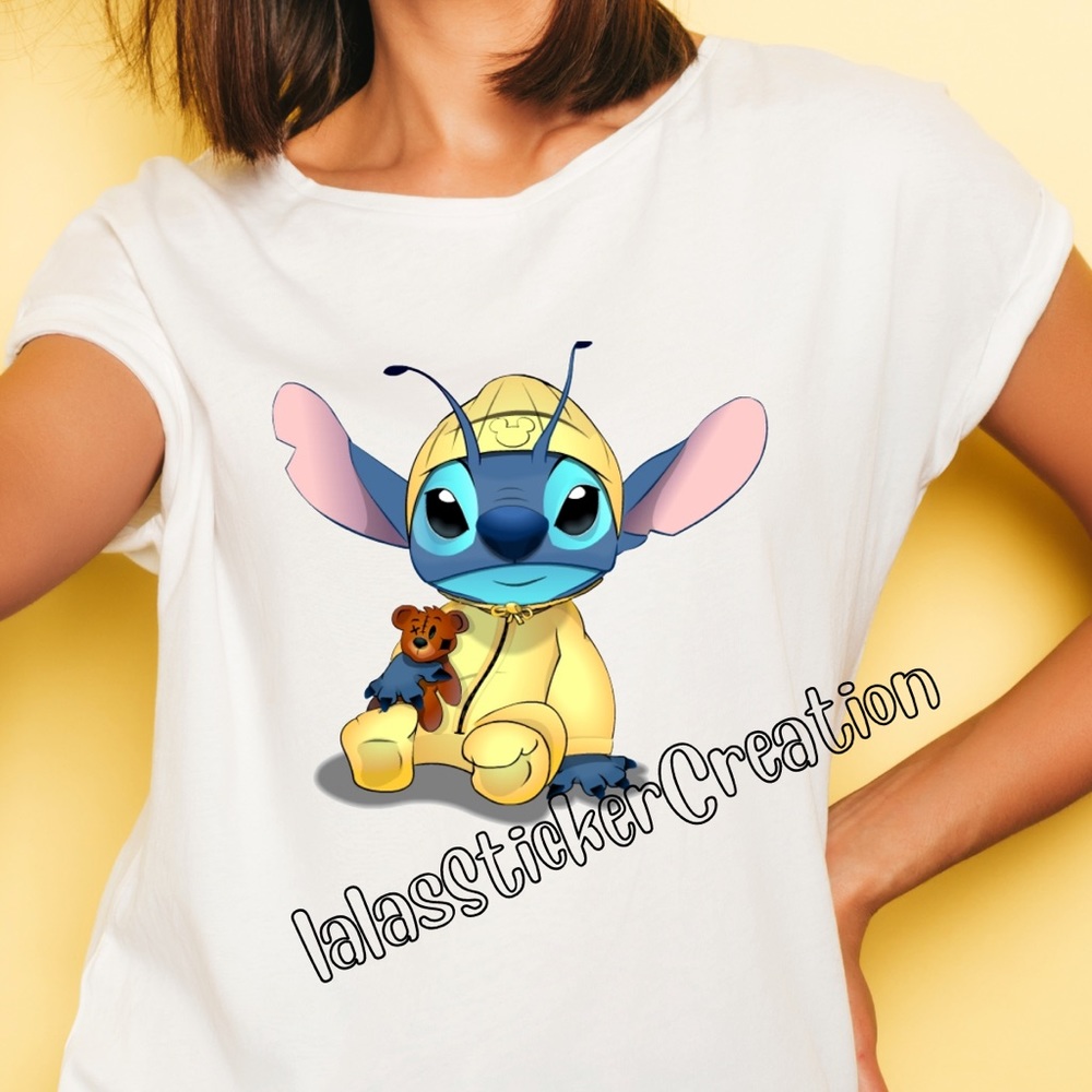 Baby Stitch-HTV Iron on Ready to Press Transfer Sheet-SHIRT NOT INCLUDED
